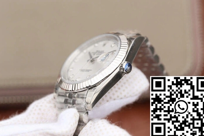 EW Dial Factory White M126331 Rolex Diamond-set Datejust 0127